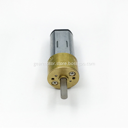 N30 12mm dc 6v micro gear metal motor